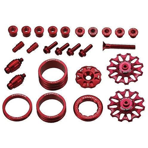 パーツ Bianchi TOKEN Bling Box Bianchi TOKEN Bling Box Token Screw Kit + Thickness +Pulleys