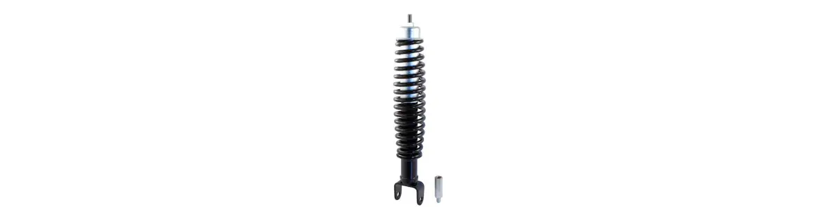 Shock absorbers and motorcycle parts