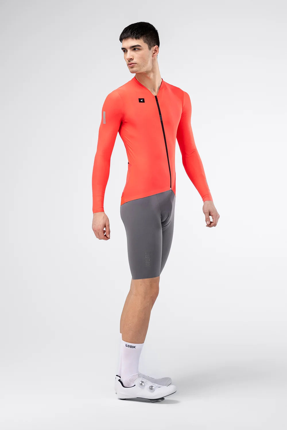 Gobik Maglia Manica Lunga Pacer Solid 2.0 Unisex Lava