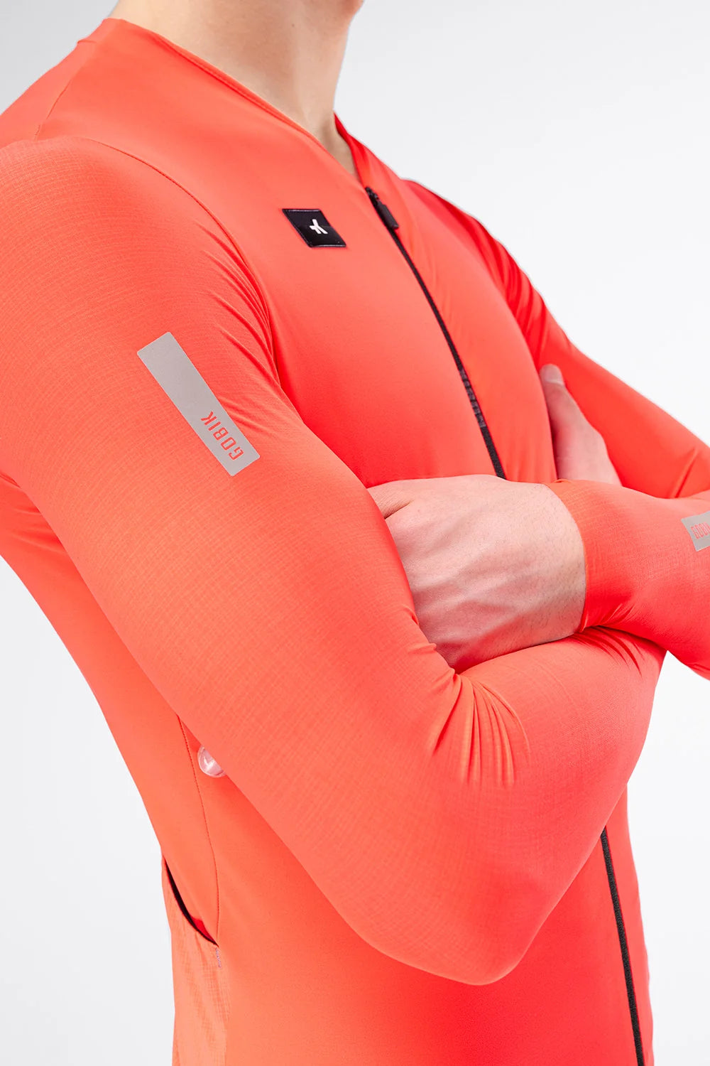 Gobik Maglia Manica Lunga Pacer Solid 2.0 Unisex Lava