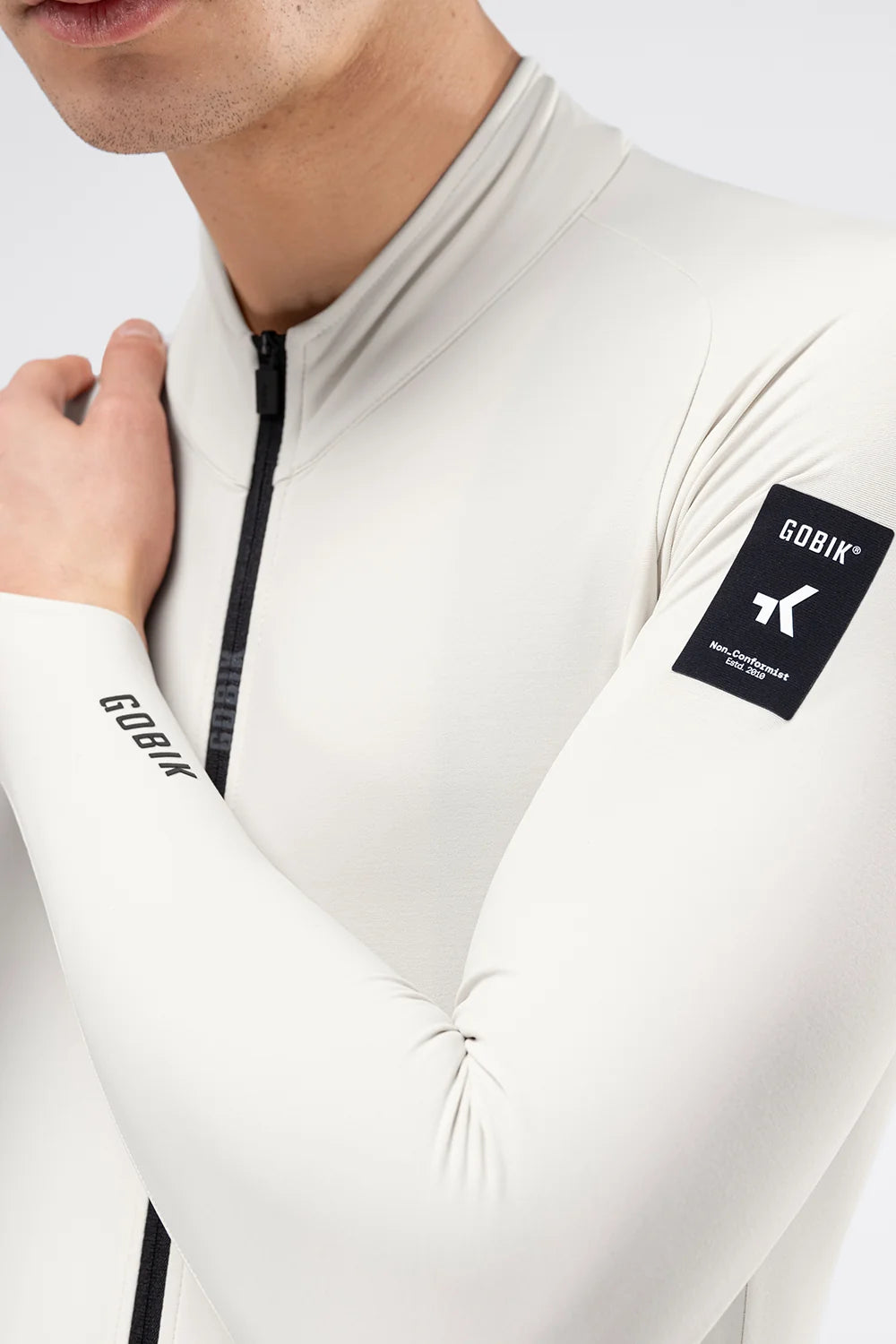 Gobik Maglia Manica Lunga Pacer Solid 2.0 Uomo Crepe