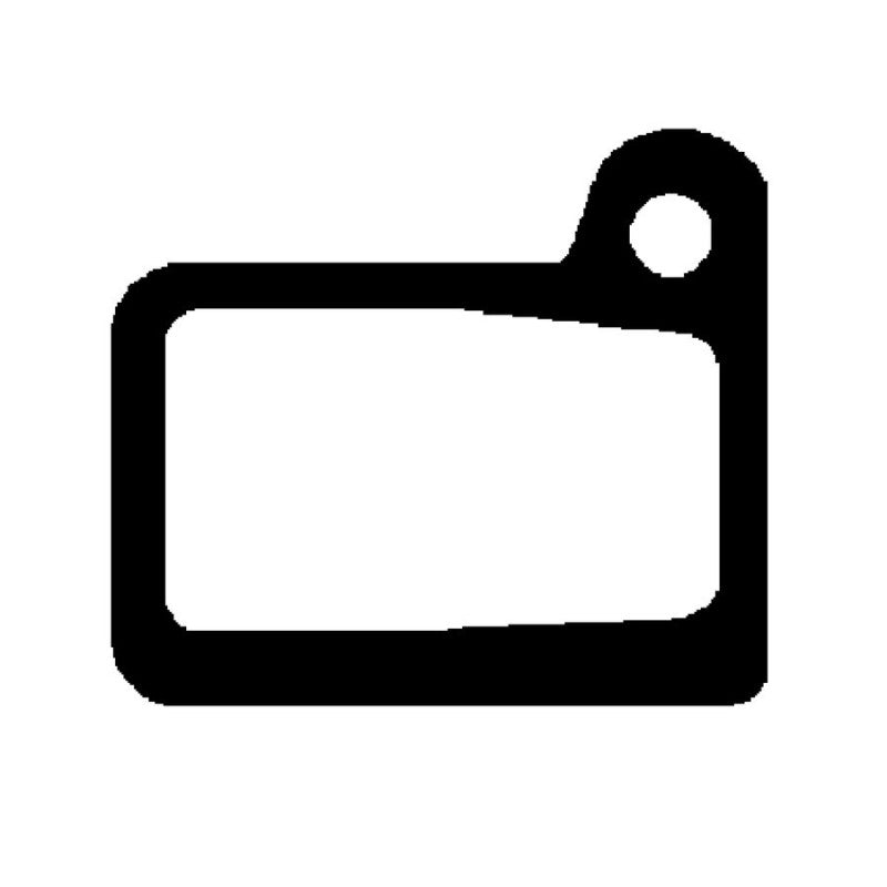 Ashima Pastiglie Semimetalliche Freno Deore BRM555