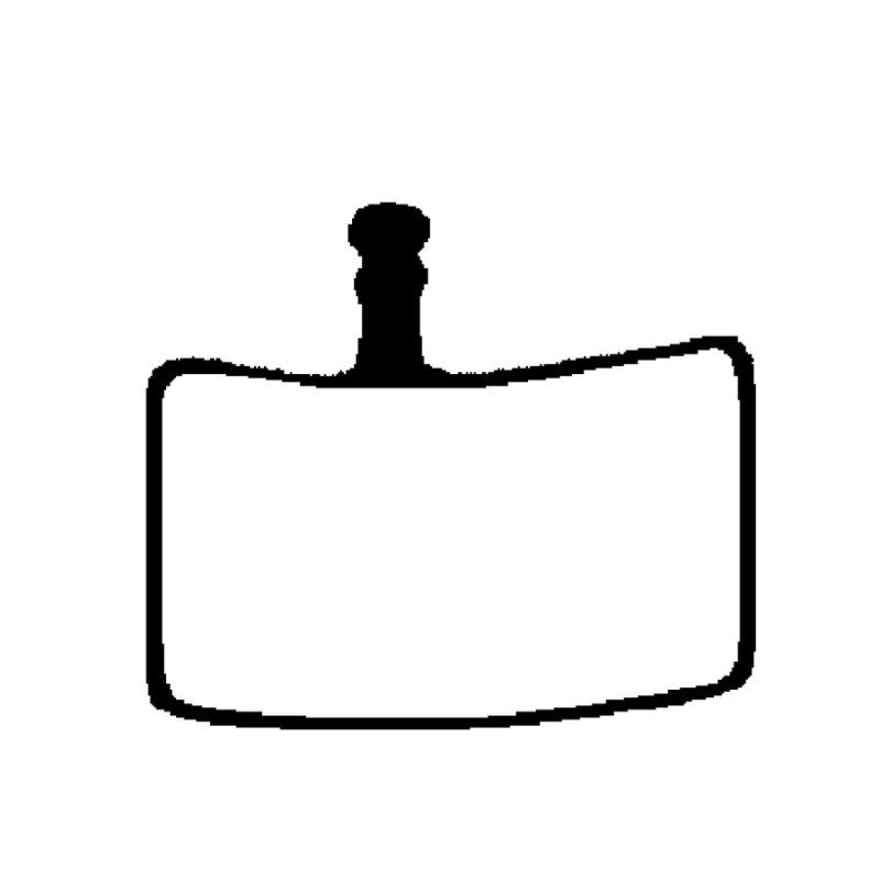 Ashima Pastiglie Semimetalliche Freno Stroker Trail 