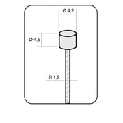 Alligator Cavi Cambio INOX Ø 1,2 2000 MM 100 Pz