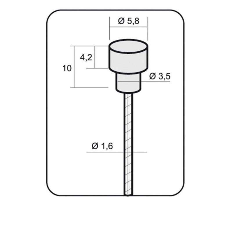 Alligator Cavi Freno Corsa Inox 1,6X1700MM 100pz