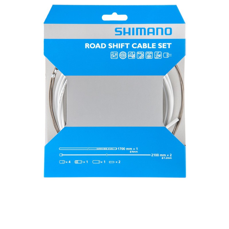 Shimano Kit Guaine e Fili PTFE Cambio Dura-Ace 7900 White