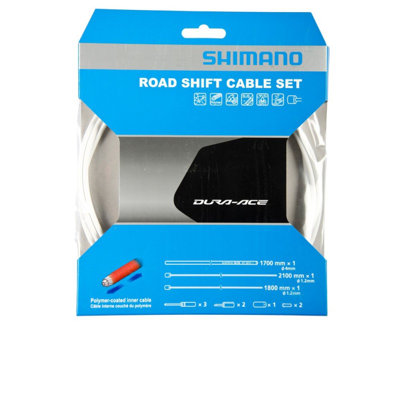 Shimano Kit Cablaggio Cambio DuraAce 9000 Bianco