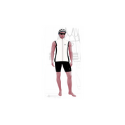 Deko Gilet Ciclista Racing Bianco