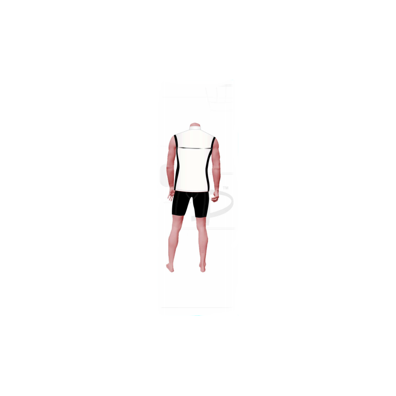 Deko Gilet Ciclista Racing Bianco