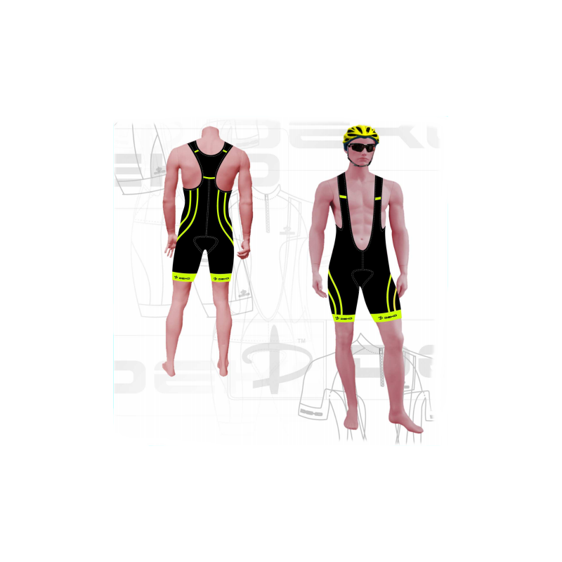 Deko Pantaloncino c/b Tech Black/Fluo