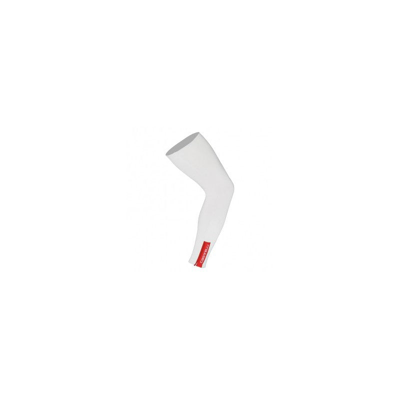 Castelli Gambali Thermoflex Legwarmer White/Red
