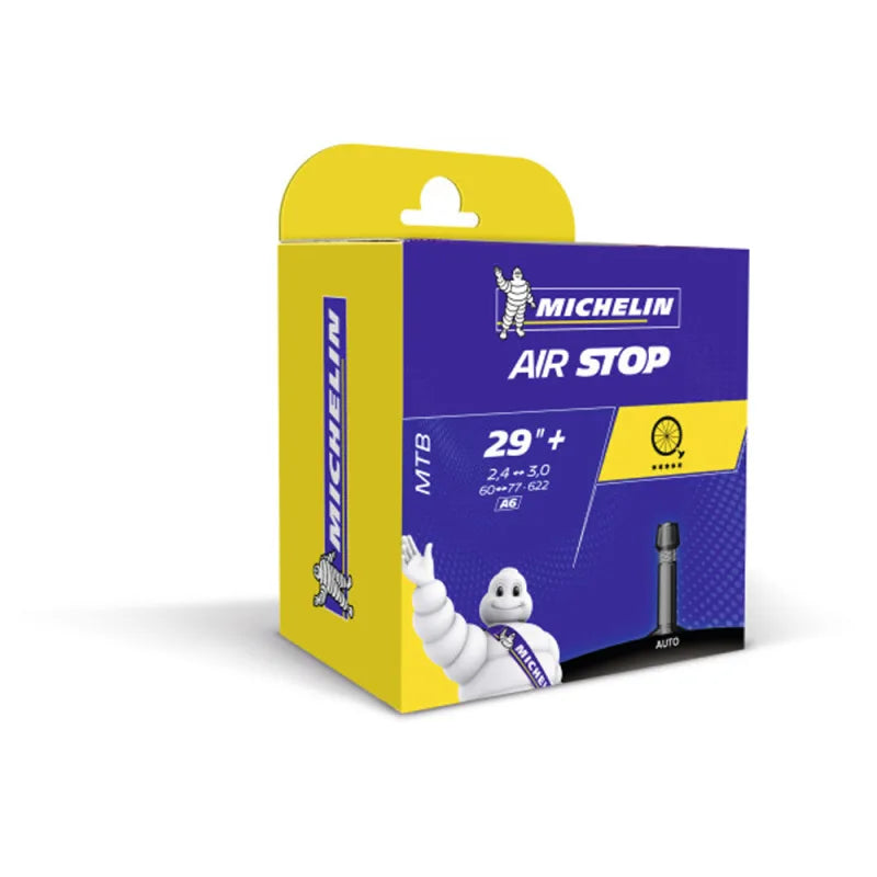 Michelin Camera d'Aria 29x2,4/3,1 A6 Valvola America 35mm Liscia