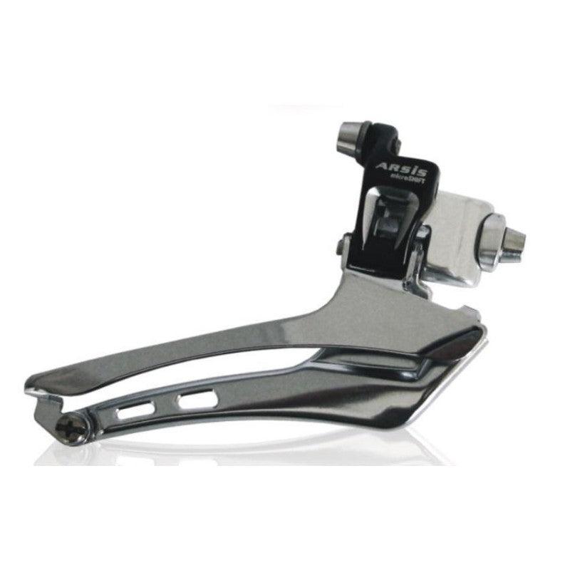 Microshift Deragliatore Corsa 10 V Nero