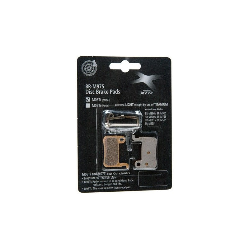 Shimano Pastiglie Coppia M06Ti Metalliche