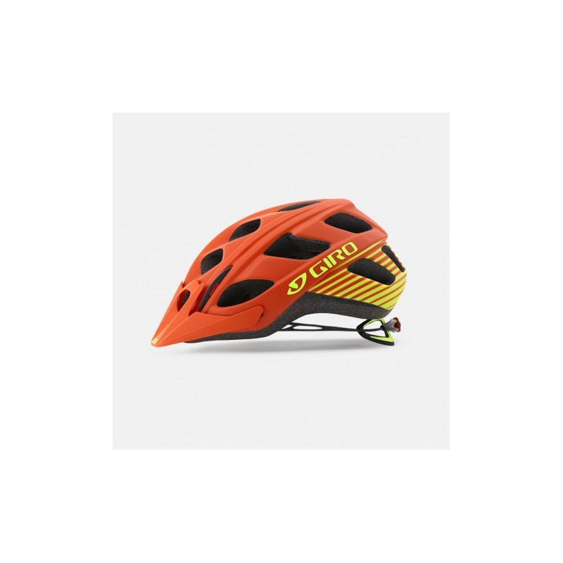 Giro Helmet Hex Mat Glowing Red/Yellow Fluo