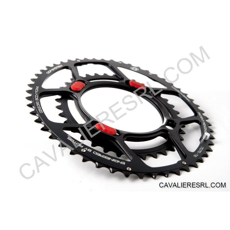 Rotor Corona Ovale BCD110*4 36d Nero Interna Zipp