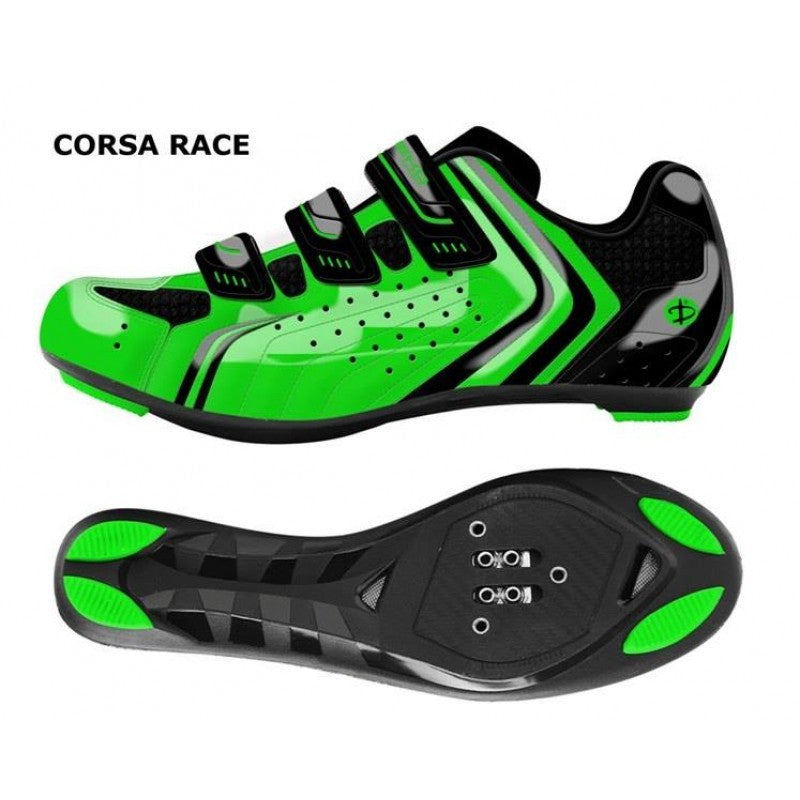 Deko Scarpa Corsa Race Verde Fluo/Nero