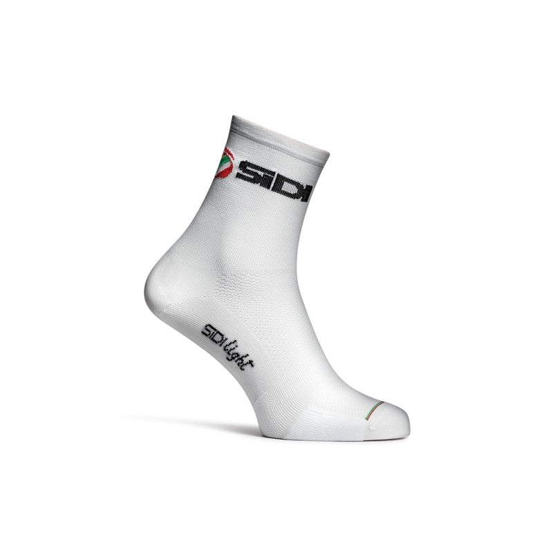 Sidi Calza Light Bianco Team 02