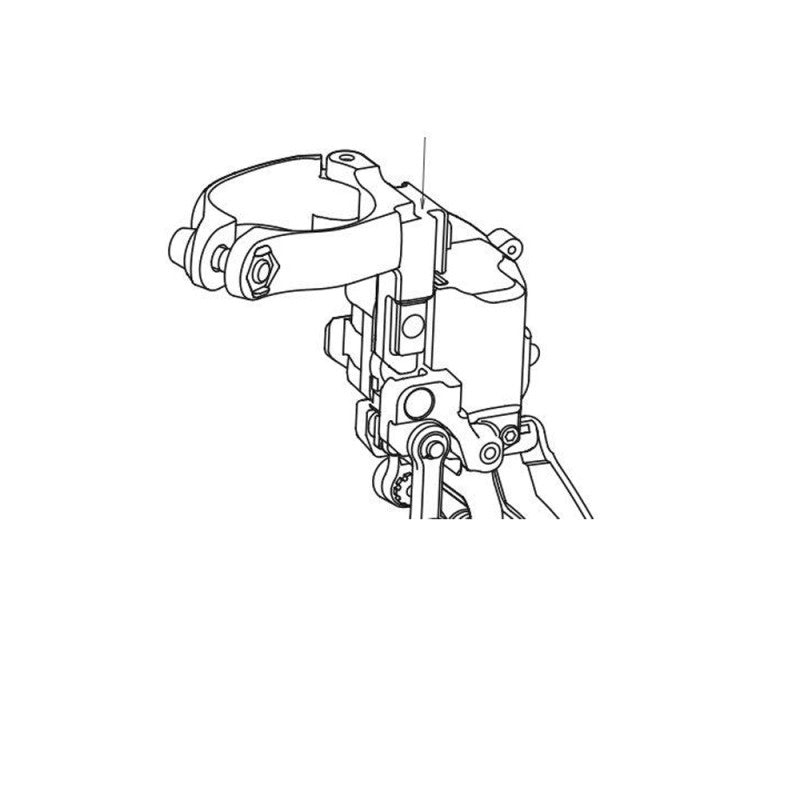 Shimano Adattatore Deragliatore XTR 11V Morsetto Alto