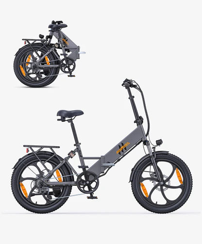 Hillmiles Bici Elettrica Fat Bike Mille 2 250W/750W
