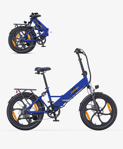 Hillmiles Bici Elettrica Fat Bike Mille 2 250W/750W