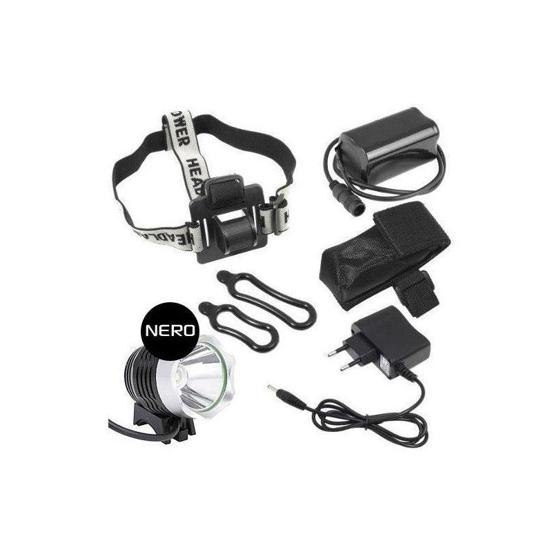 Wag Fanale Anteriore Led 1200 Lumen Batteria Esterna