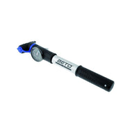 Beto Minipompa Telescopica Alluminio con Manometro Silver