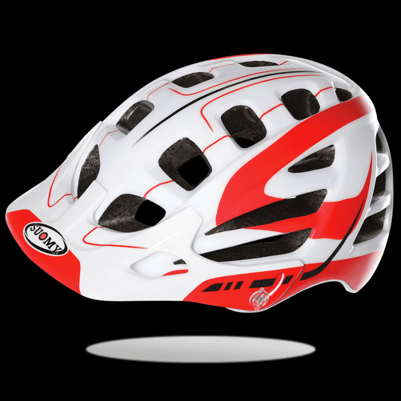 Suomy Casco Scrambler S-Line White/Red