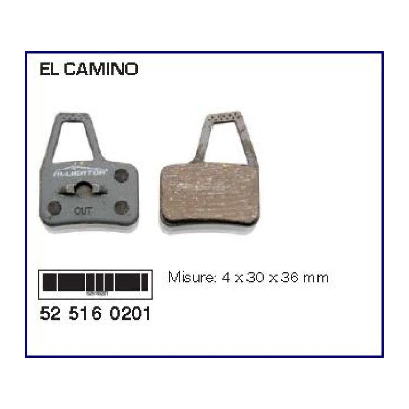 Alligator Pastiglie Freno Hayes El Camino