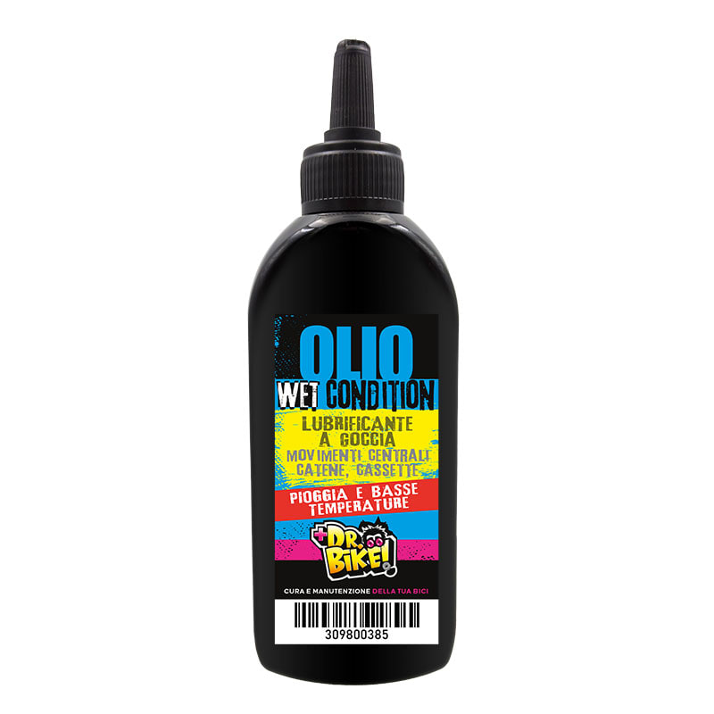 Dr.Bike  Olio Lubrificante per CLIMA UMIDO - 125ml