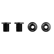 Wolf Tooth Kit Viti Corone 4pz 10mm M8x0,75mm Nero