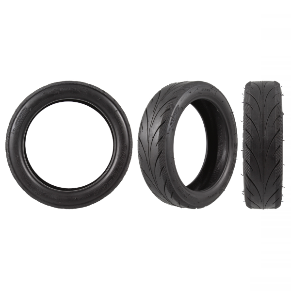 MoGo Copertone Monopattino Elettrico 10x2,5-60/70-6,5 Nero Tubeless Diametro Interno 16cm