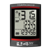 Echowell Ciclocomputer U4 4 Funzioni Nero - Wireless