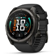 Garmin Fenix 9 Amoled 47mm Grigio cinturino Nero