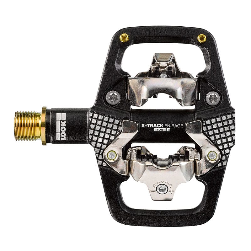 Look Pedali X-TRACK EN-RAGE PLUS TI in Alluminio con Perno Titanio