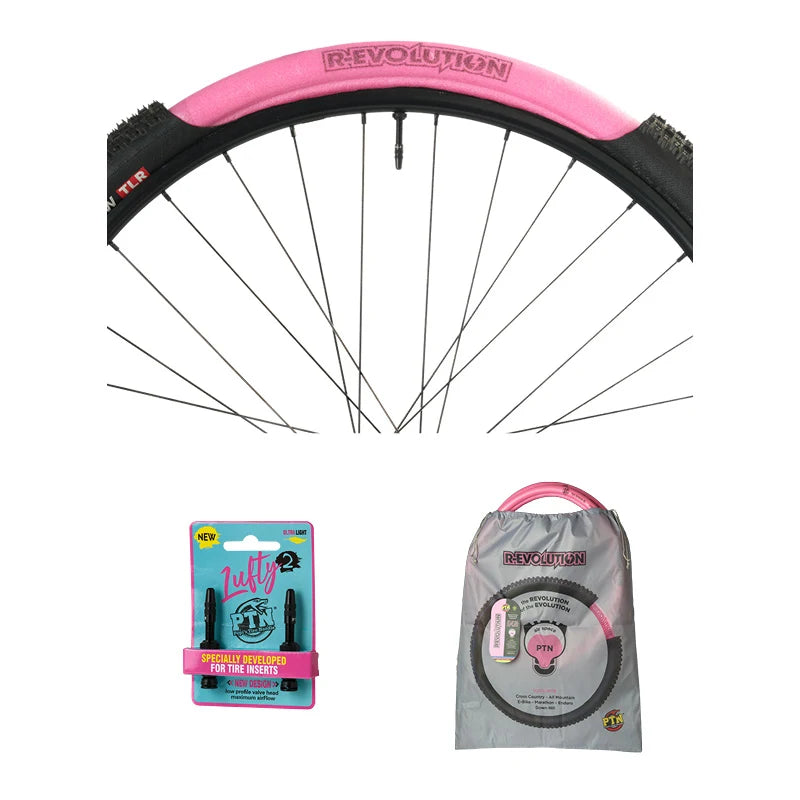 Pepis Inserti PTN (KIT) R-EVOLUTION S-M 27,5x2,20-2,40" + Valvole 47mm