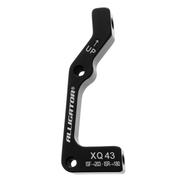 Alligator Adattatore Freno a Disco da IS a IPM-XQ43 Anteriore da 160 a 203mm Posteriore da 180 a 180mm