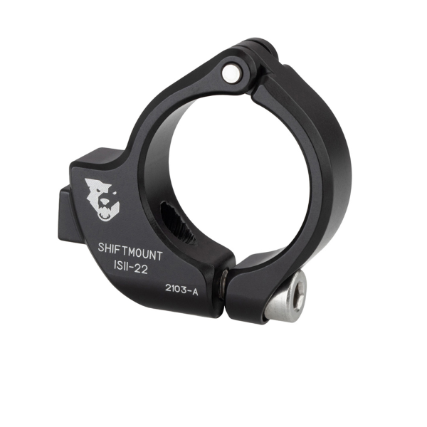 Wolf Tooth Adattatore Shiftmount 22-ISII per comando Shimano I-Spec II su manubrio da 22,2mm