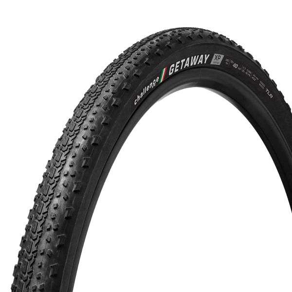 Challenge Copertone Tubeless Handmade Getaway XP 700X40 260TPI Superpolyester TLR Nero