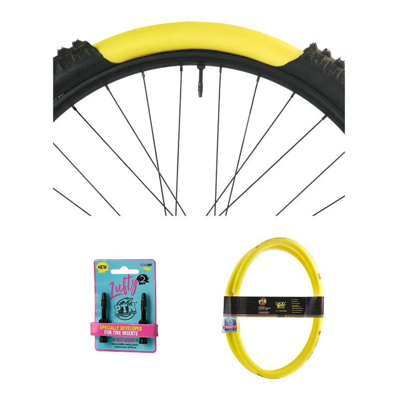 Pepis Inserti PTN (KIT) ROKKLINE S 27,5x2,10-2,30"+ Valvole 47mm