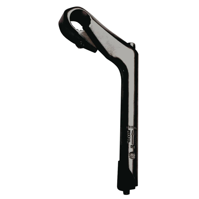 Promax Piantone Manubrio SPORT 25,4mm x 80mm in Alluminio Nero