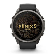 Garmin Fenix 9 Pro Amoled 51mm Grigio cinturino Nero/Grigio