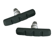 Mvtek Pattini Freno 60mm MTB Nero con Dado Centrale - Blister 2 Pezzi