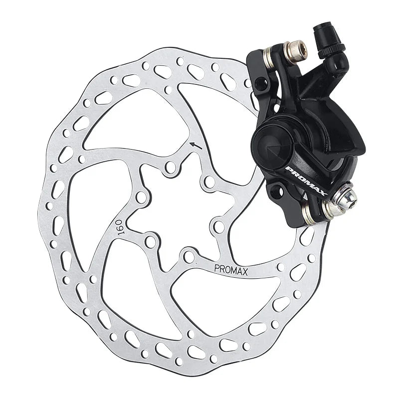 Promax Freno Meccanico (KIT) MTB DSK-300 Anteriore + Posteriore 160mm Nero