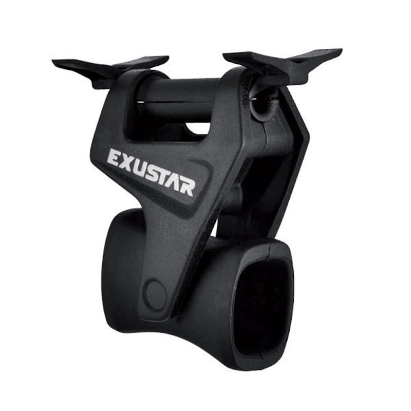 Exustar Guidacatena 2/3V in Nylon per Guarniture Doppie e Triple Nero