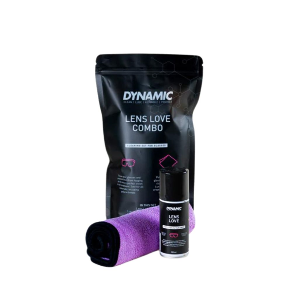 Dynamic Pack detergente lenti e panno per la pulizia - Lens Love Combo