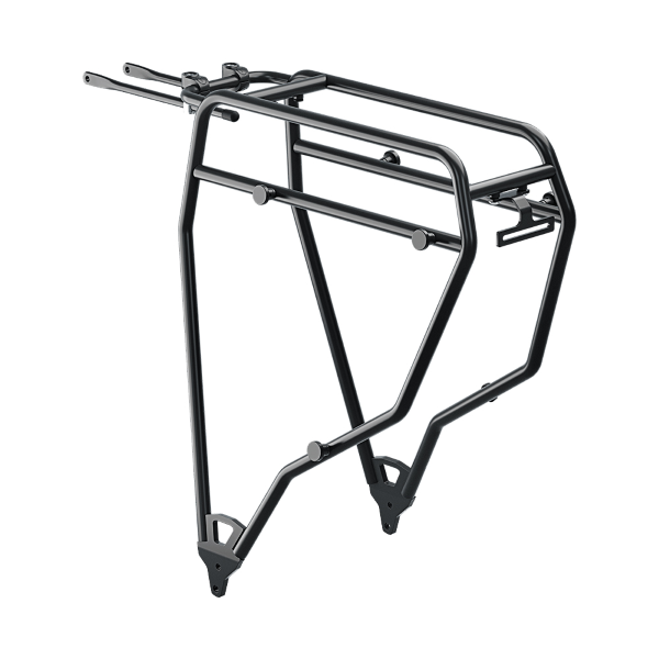 Tubus Portapacchi Posteriore Acciaio Padua compatibile Ortlieb QL3.1-System 28" Nero