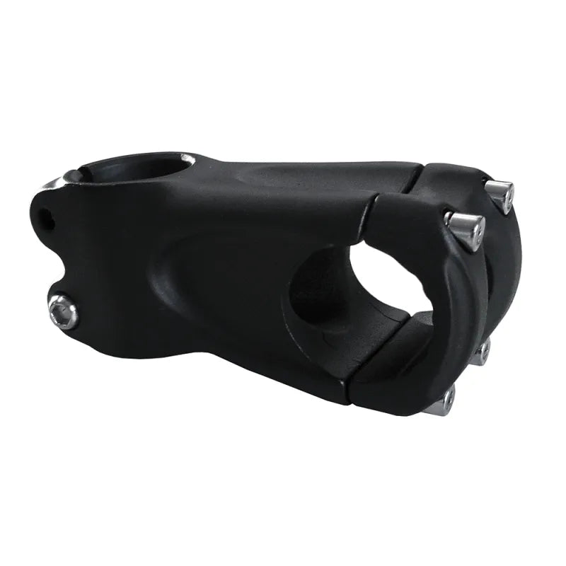 Promax Attacco Manubrio MTB 31,8mm x 80mm in Alluminio 10° Nero Opaco