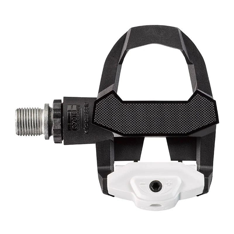 Look Pedali KEO CLASSIC 3 in Composito Bianco e Nero con Tacchette