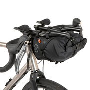 Restrap Borsa Race Aero per Manubrio Aero con Estensioni - 7 Litri Nero